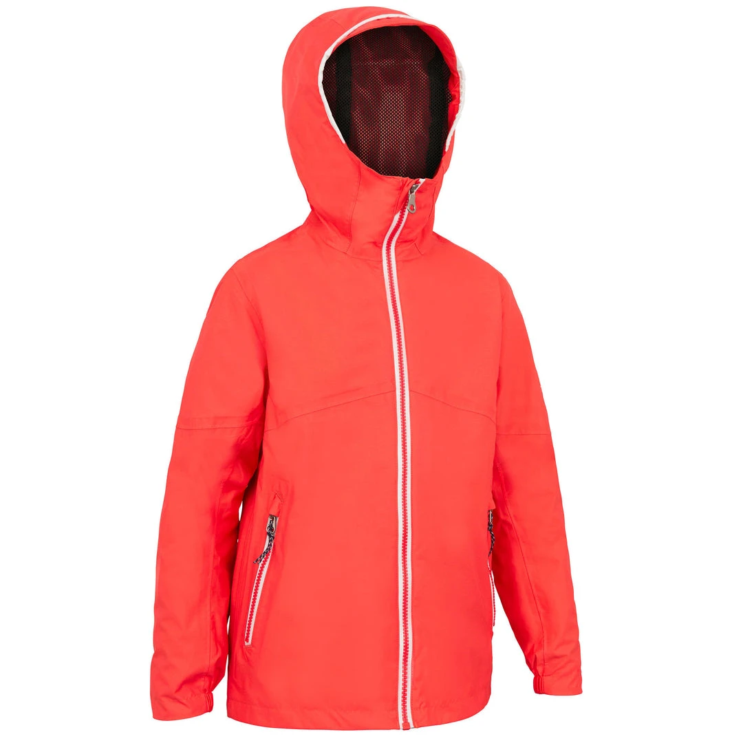 Cheapest โญ Tribord Kid's Sailing Waterproof Jacket - Wet-weather Jacket SAILING 100 Mint White ๐ 61 Tribord Kid's Sailing Waterproof Jacket - Wet-weather Jacket SAILING 100 Mint White