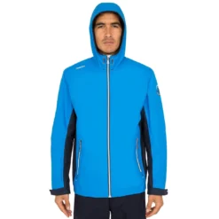 Tribord Men's Rain Coastal Sailing Waterproof Breathable Two-Tone Oilskin Jacket 100