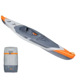 Itiwit X500 Inflatable Full Dropstich High Pressure Adventure Kayak 1 Person 275lb Kayaking