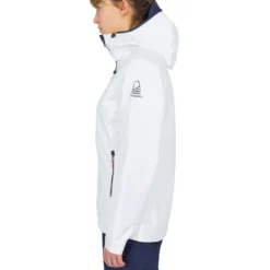 Tribord Waterproof Sailing Jacket - Wet-weather Jacket SAILING 100 White