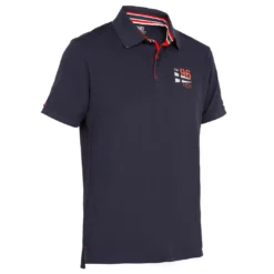 Tribord 100 Men's Sailing Polo Shirt - Dark Blue